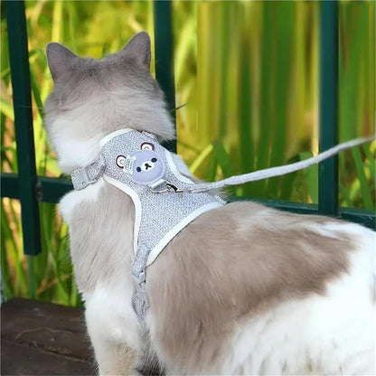 Secure buckle and D-ring on House Of Pets cat walking harness