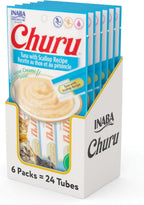 INABA Churu Cat Treats, Lickable, Squeezable Creamy Pure Cat Treat with Green Tea Extract & Taurine, 0.5 Ounces Each Tube, 24 Tubes (4 per Pack), Chicken Recipe - Image 11