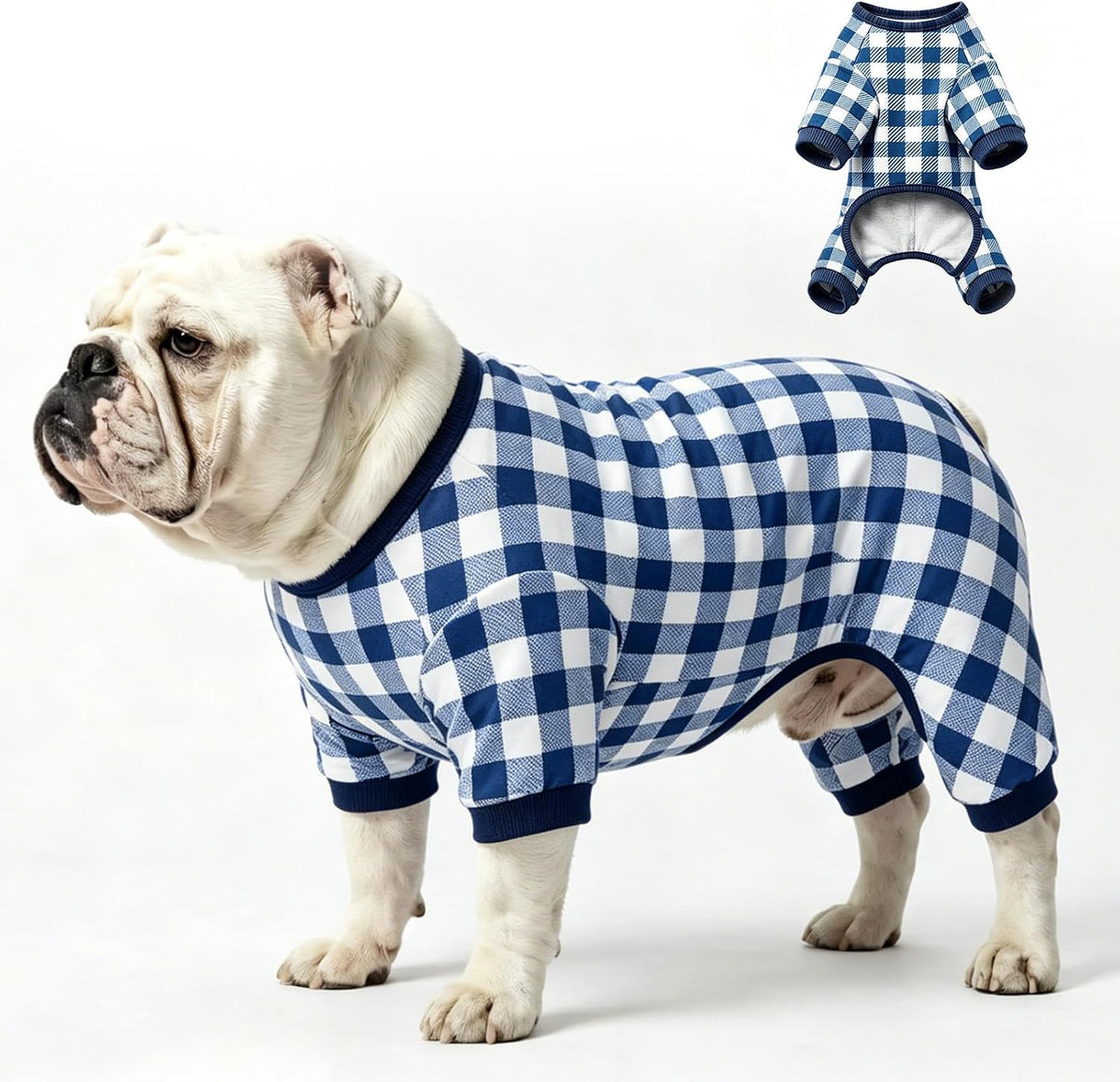 Dog Pajamas for Small Dogs,Dog Surgery Recovery Suit,M | Sensitive Skin,Sun&Outdoor Protection,Anxiety Calming,Shedding Control,Machine Washable,Easy Potty,Soft,Stretchy,Easy Wearing - Image 10