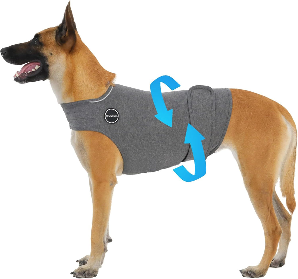 Dog Anxiety Vest, Skin-Friendly Thunder Jacket for Dogs, Dog Calming Shirt for Thunder, Fireworks, Vet Visits and Separation - Keep Pet Calm Without Medicine, Fit for Small Medium Large Dogs - Image 9