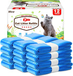 Xfire twelve pack cat litter refill bags front view packaging