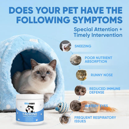 KittySupps grain free unflavored pet supplement for heart health