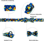 Lionheart Glory duck pattern collar showing durable metal D-ring