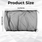 Falzqq bird cage seed catcher showing elastic band detail