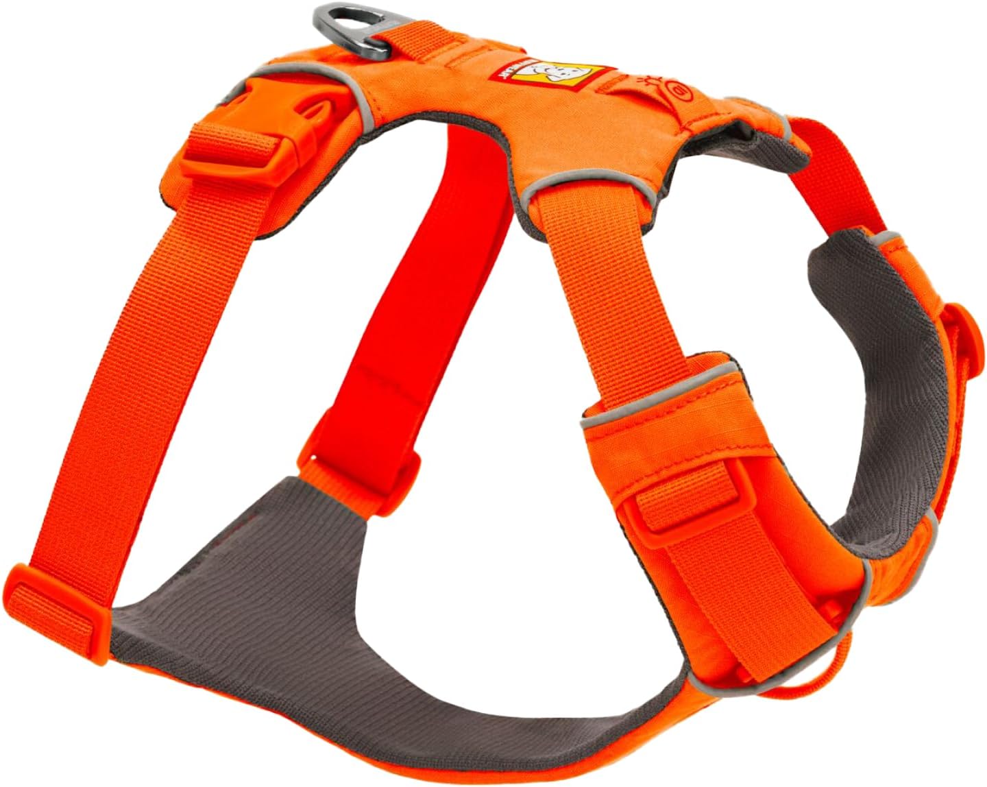 Ruffwear, Front Range Dog Harness, Reflective Soft Padded Everyday Harness with Dual Leash Clips, Adjustable and Lightweight Fit for Training or Walking for All Dogs, River Rock Green, Medium - Image 11