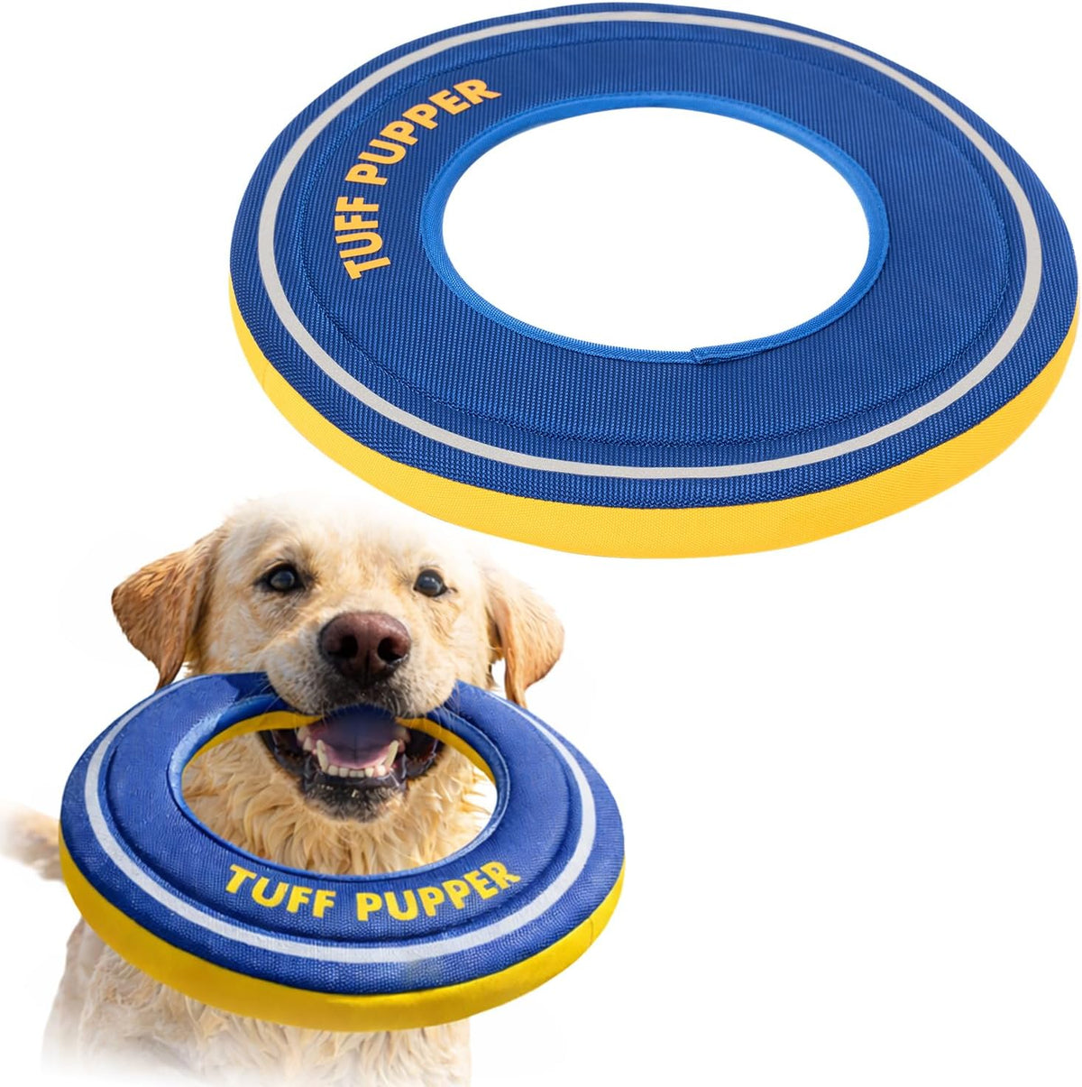 Tuff Pupper water toy ready for pool play