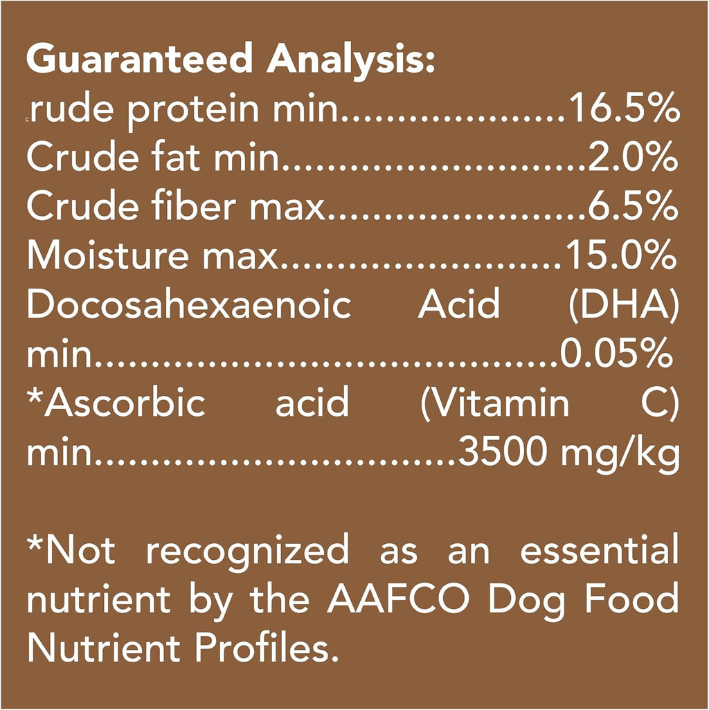 Close up of Get Naked dental chew stick texture for dogs