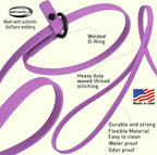 Dogline training slip lead collar combo showing heavy duty o ring loop hardware