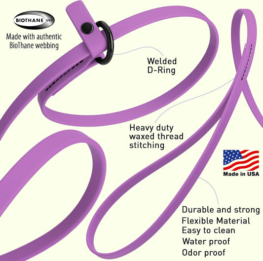 Dogline training slip lead collar combo showing heavy duty o ring loop hardware