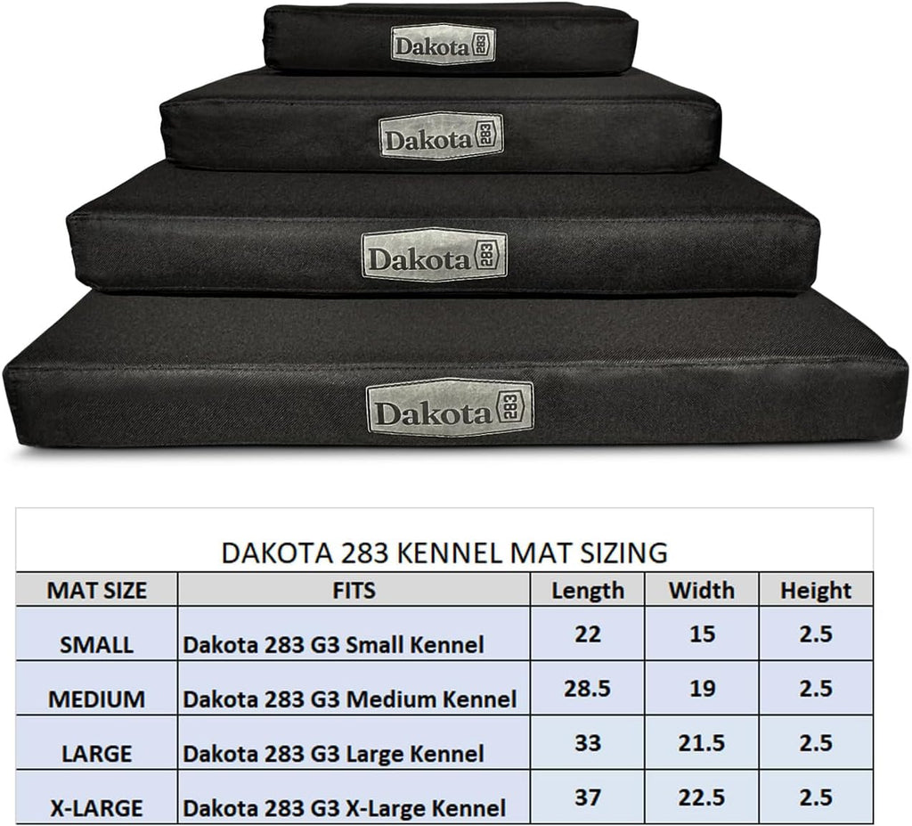 Travel friendly Dakota 283 kennel mat for dogs