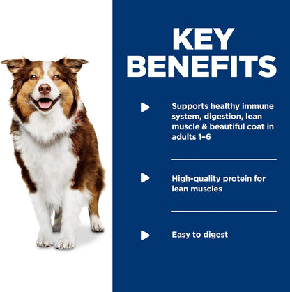 USA imported Hill's Science Diet wet dog food variety pack packaging.