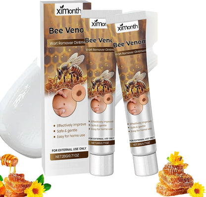 MORKORIA Bee Venom Wart Cream 2-pack front view for painless wart removal