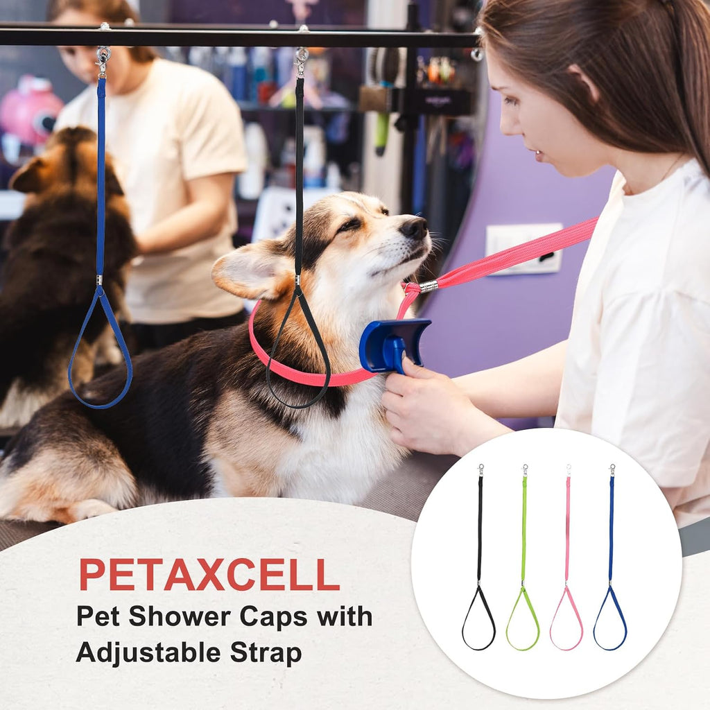 Sliding adjustment buckle for pet grooming loop