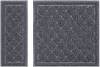 unipaws Cat Litter Trapping Mat, Litter Box Scatter Control Pad, Litter Free Floors and Urine Waterproof, Gentle on Paws, No Phthalate - Image 9