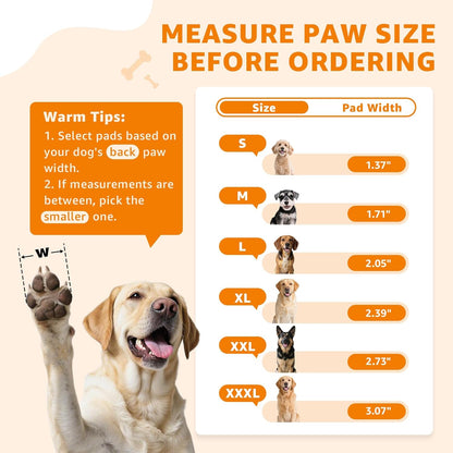 Loobani paw pads for dogs traction front packaging view