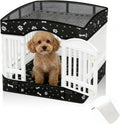 LynxLink dog playpen cover and bottom mat set front view