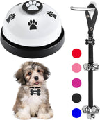 2 Pack Dog Door Bells Dog Doorbell to go Outside Puppy Train Bell for Dogs to Ring to go Potty Puppy Toilet Training Bell Jingle Bells for Door Knob Girl Puppy Essentials Accessories (Pink) - Image 14