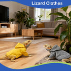 Cute chameleon and lizard party costume outfit
