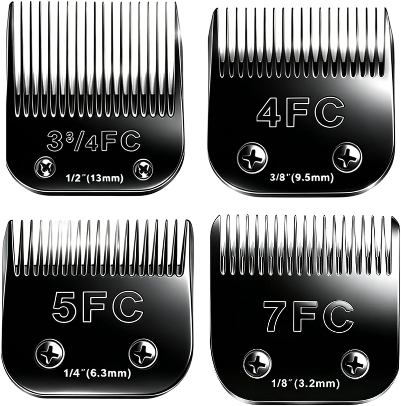 Audoc detachable professional pet grooming accessories package overview.