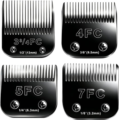Audoc detachable professional pet grooming accessories package overview.