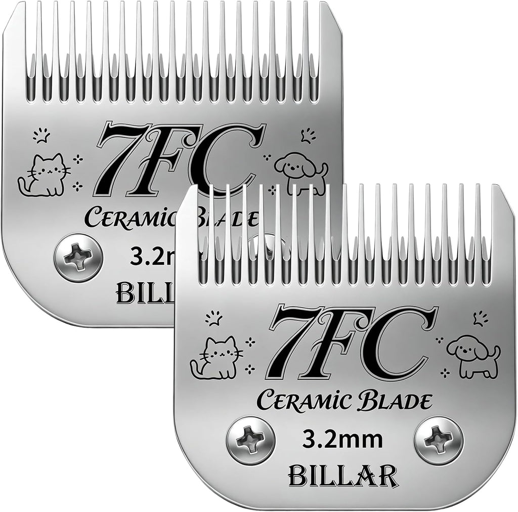 BILLAR(R) 5FW Dog Grooming Wide Blade,Detachable Pet Dog Grooming Blades,Compatible with Andis,Oster A5,Wahl km10 Clippers.Cutting Length 1/4 in(6.3mm) - Image 15