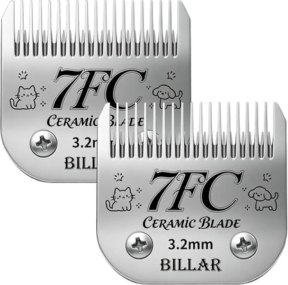 BILLAR(R) 5FW Dog Grooming Wide Blade,Detachable Pet Dog Grooming Blades,Compatible with Andis,Oster A5,Wahl km10 Clippers.Cutting Length 1/4 in(6.3mm) - Image 15
