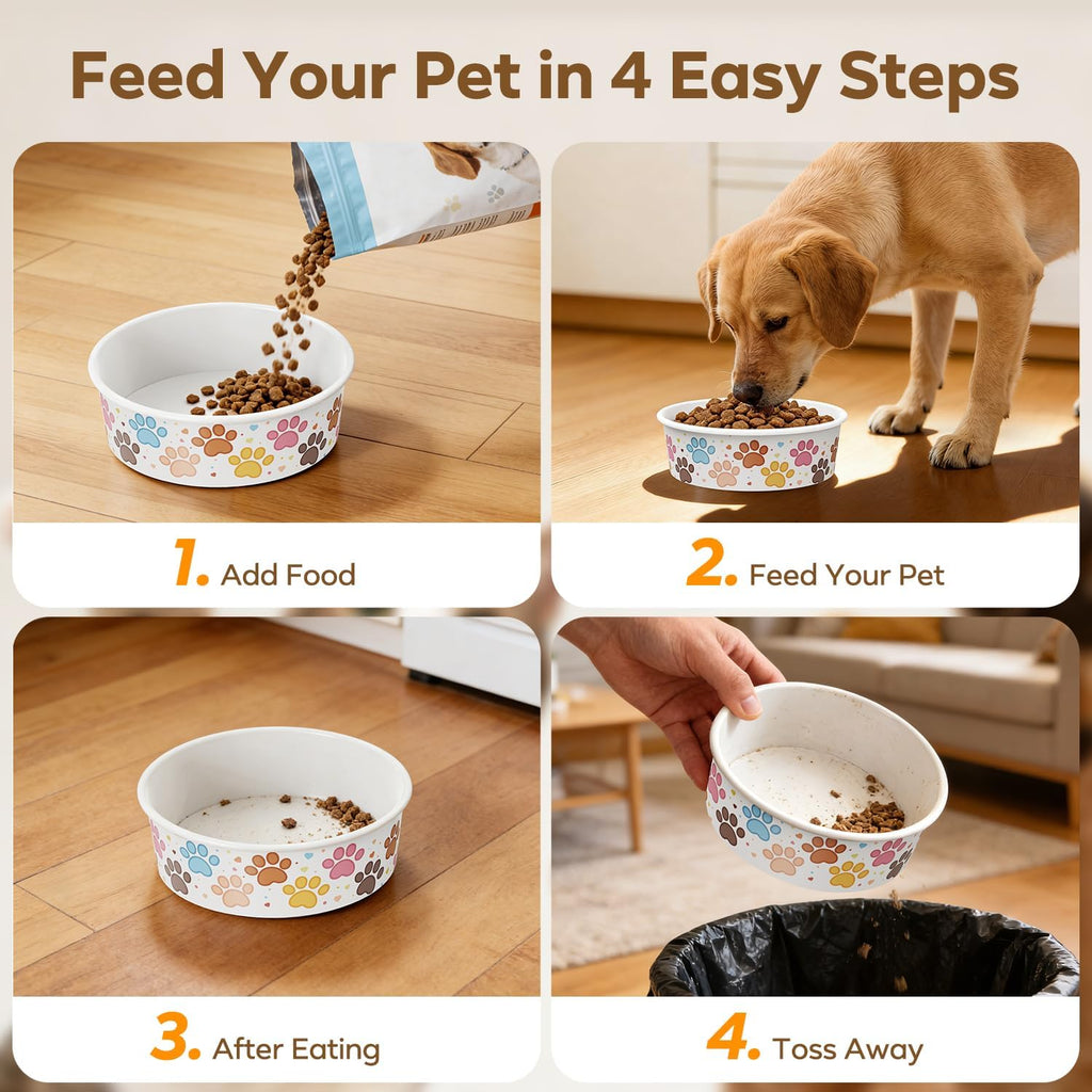 Etersky portable travel pet bowls for camping and road trips