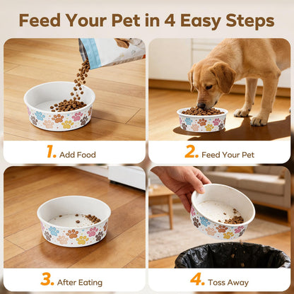 Etersky portable travel pet bowls for camping and road trips