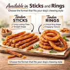 Hubert Premium dog chews packaging showcasing the USA sourced seal.