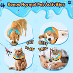 Grand Line soft pet neck donut with adjustable hook and loop straps