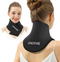 Onlycare neck ice pack wrap front view for pain relief