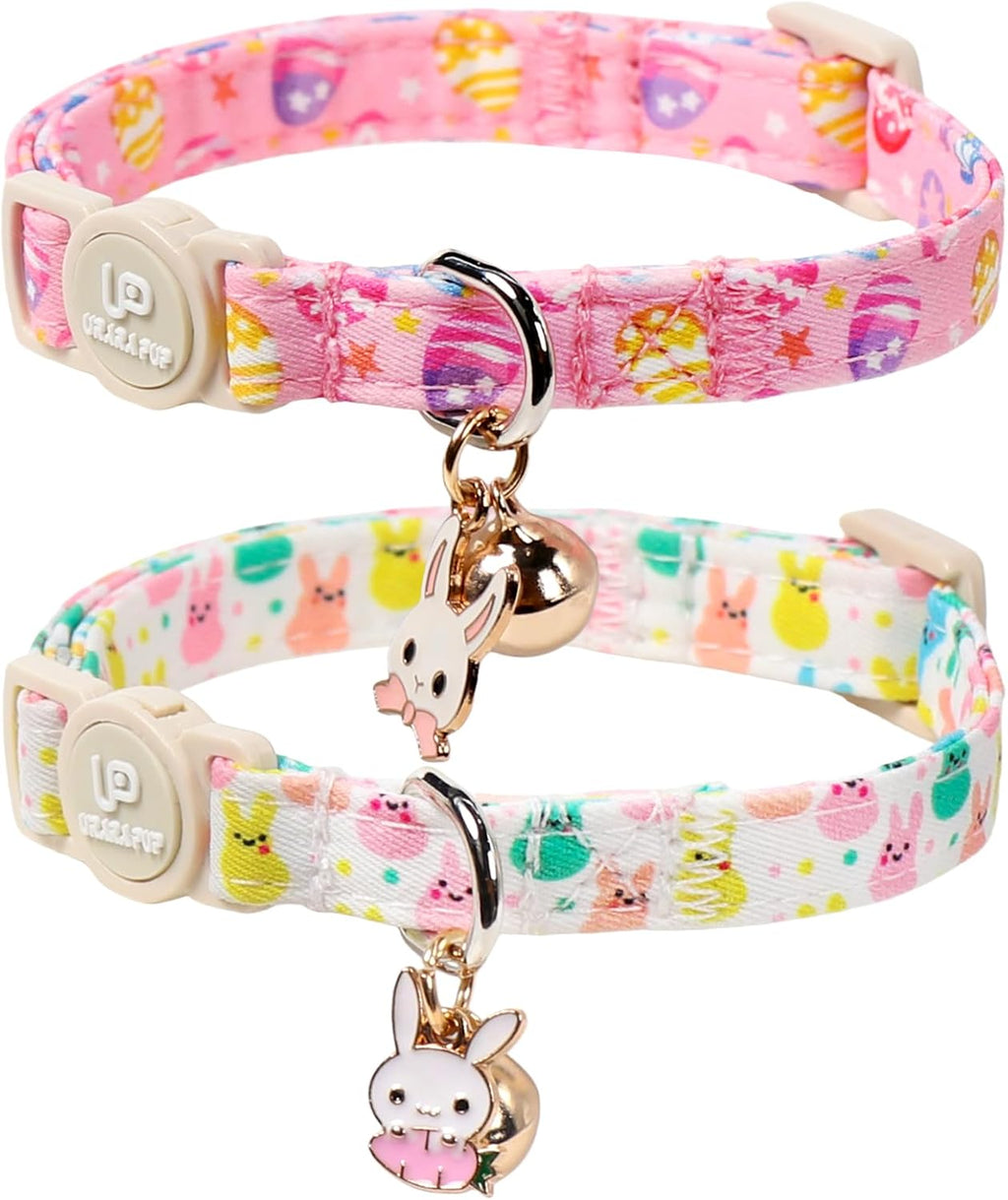 Cat Collar, 2Pack Summer Kitten Collars-Cute Blueberry and Peach Pendants-Breakaway Kitty Collars,Cat Collar with Bell, for Girl & Boy Cats - Image 10