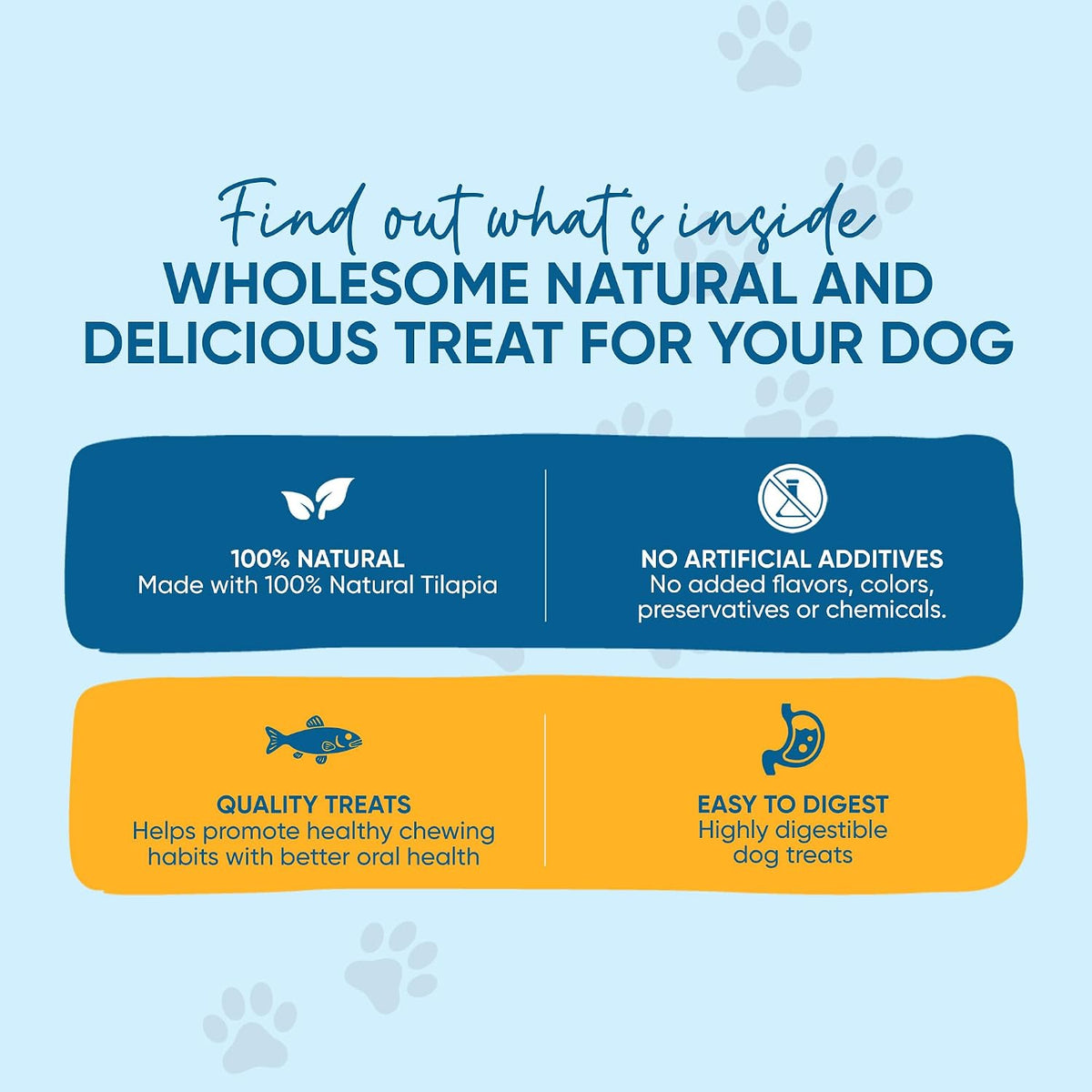 Omega-3 rich fish treats for healthy dog skin and coat