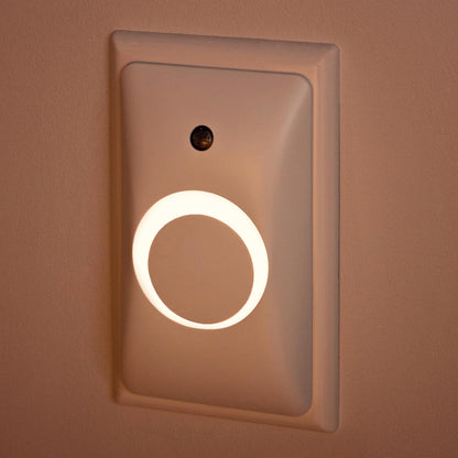 LittleHippo GlowGuard childproof outlet cover and night light front view
