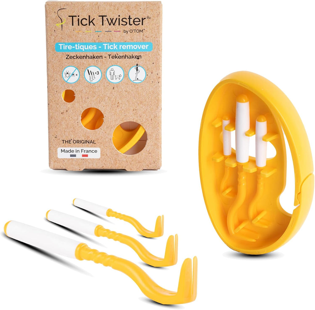 Tick Twister authentic French-made tick remover tool set