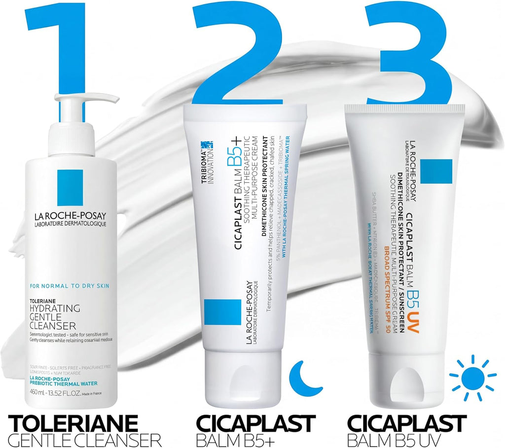 La Roche-Posay Cicaplast Balm B5 lifestyle usage scene