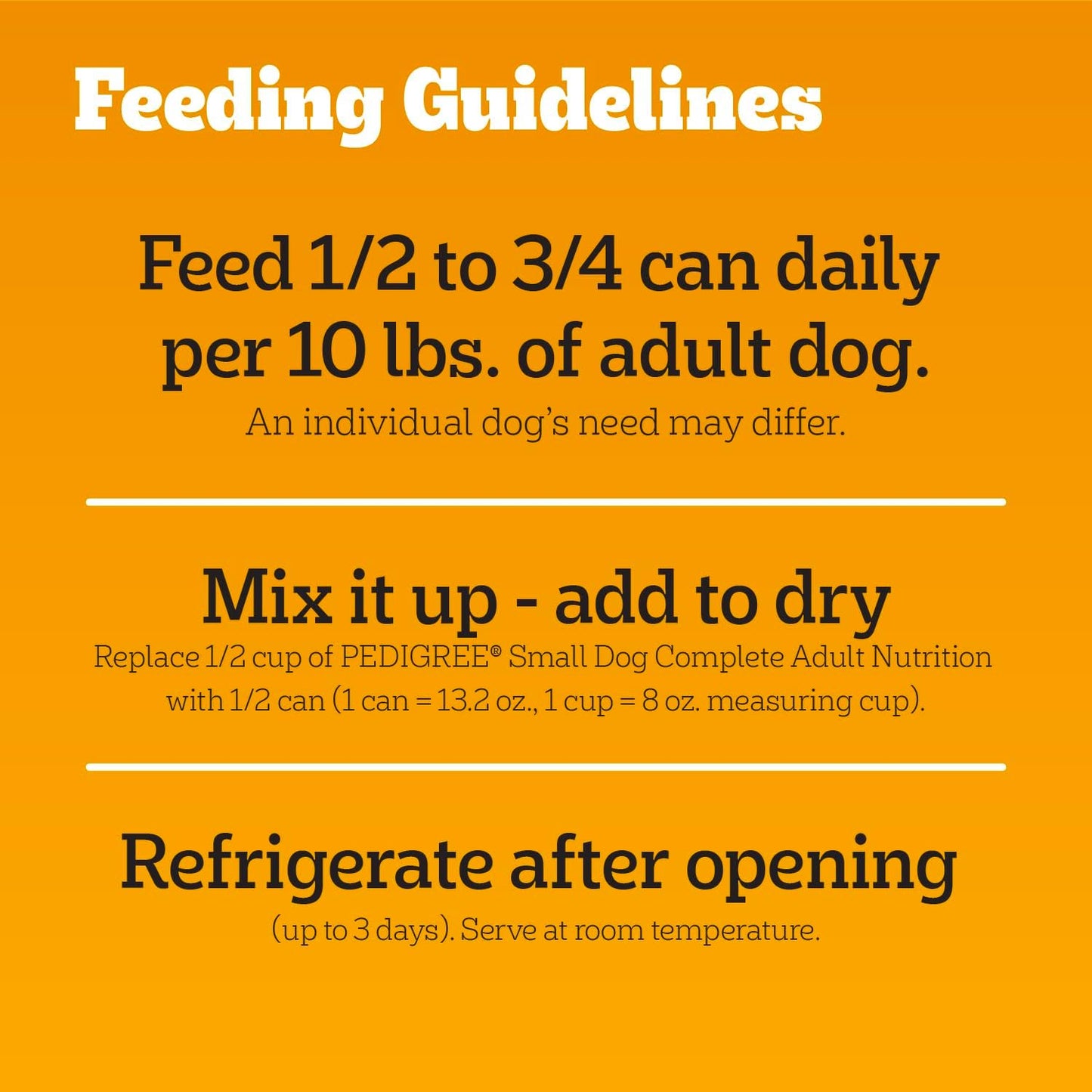 Pedigree Small Dog Tender Bites in Gravy Wet Dog Food Cans, Steak & Vegetable Flavor, 13.2 oz. Cans, 12 Count - Image 10