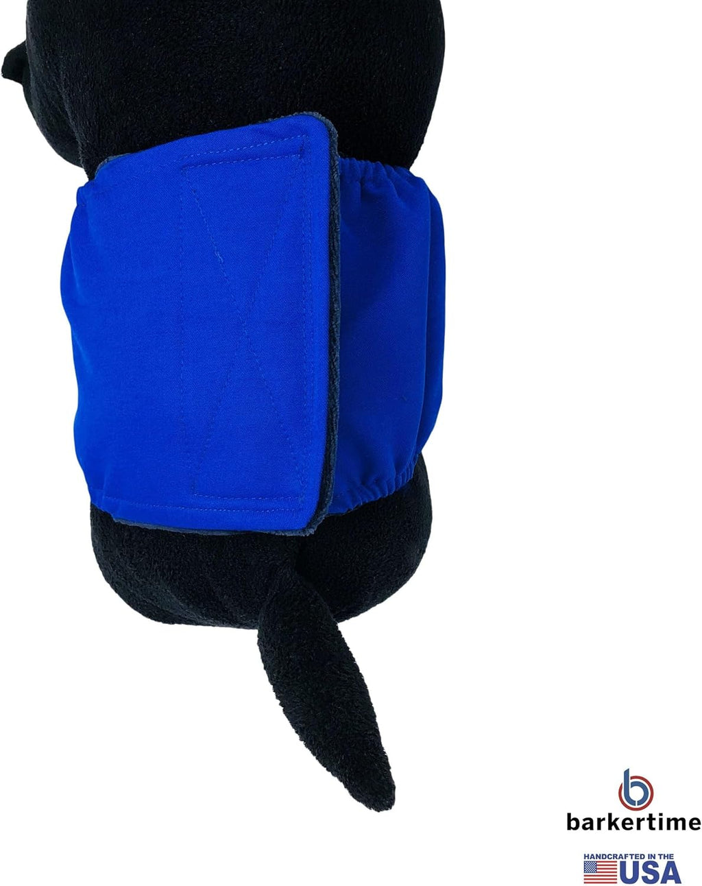 Premium waterproof male dog wrap diaper by Barkertime for urinary incontinence