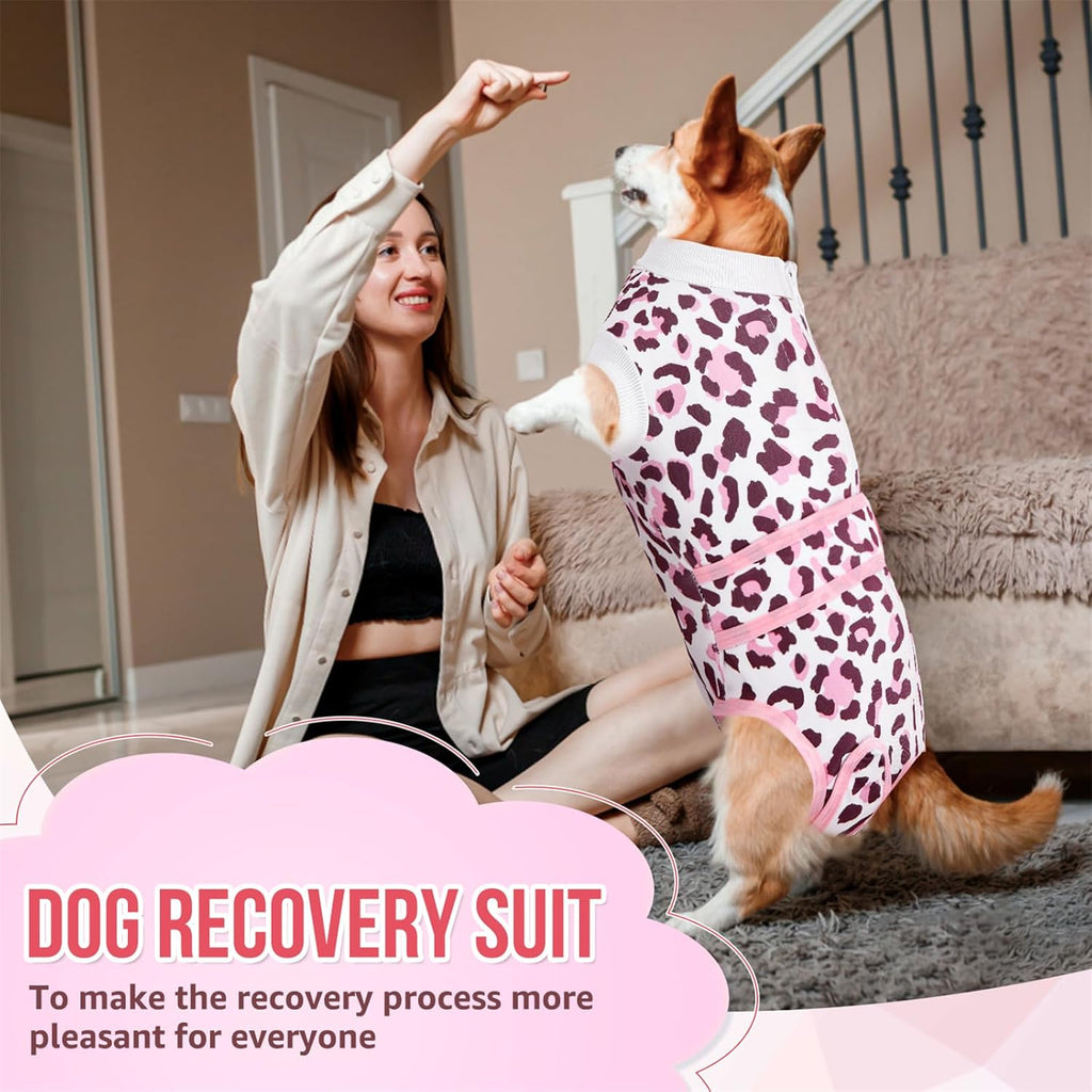 SlowTon pet post-operative clothing emphasizing the comfortable hair-safe zipper lining.