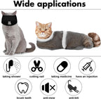 Tick removal tools and protective cat nail caps displayed on a clean background