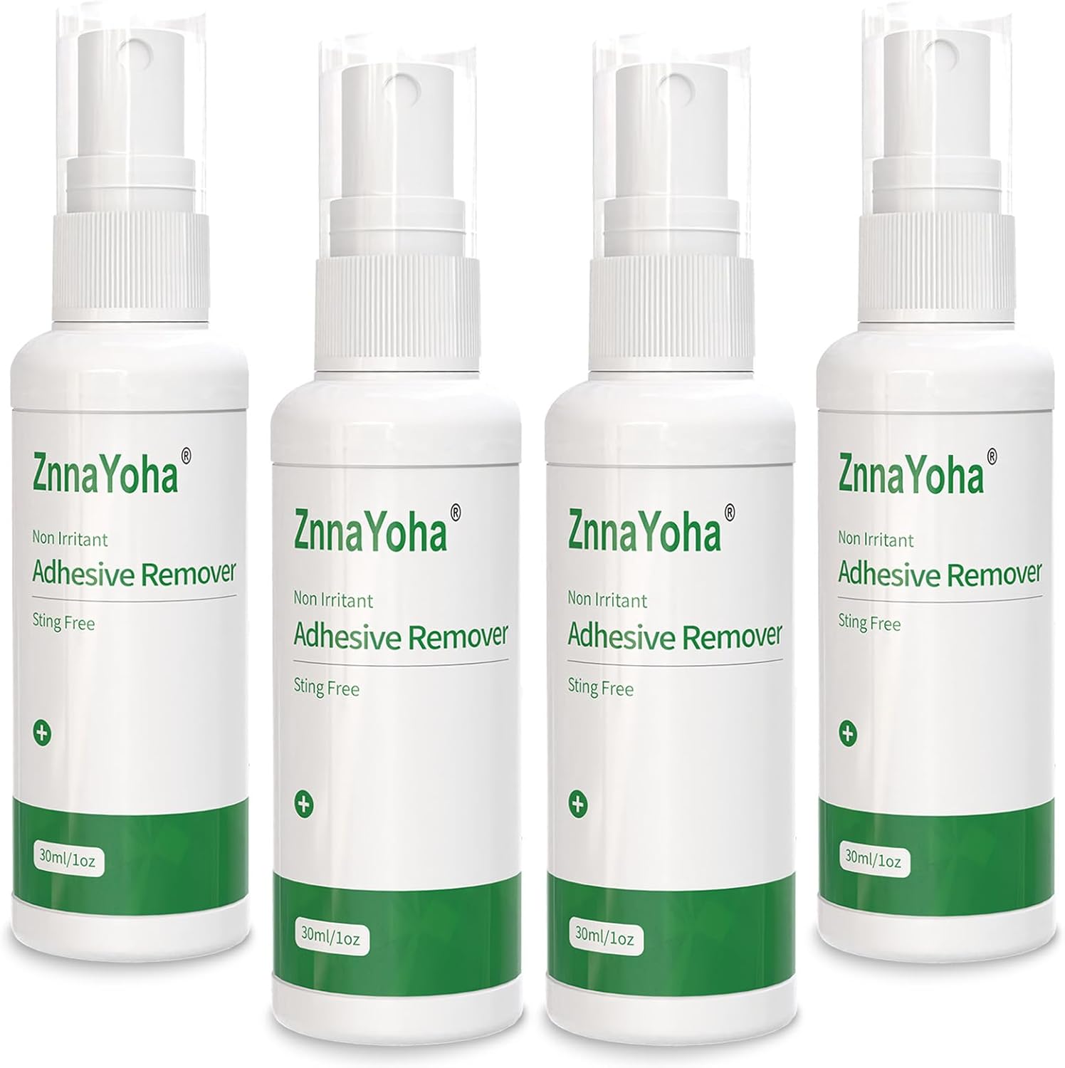 ZnnaYoha Adhesive Remover Spray front view medical grade bottle