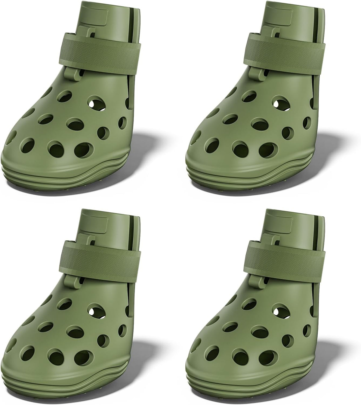 Dog Shoes for Hot Pavement, Breathable Dog Boots Paw Protectors with Adjustable Straps & Non-Slip Sole, Easy On & Off, Waterproof, Easy-Cleaning (Camouflage, XL) - Image 12
