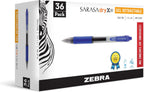 Zebra Pen Sarasa Dry X20 Retractable Gel Pens, 0.7mm Medium Point, Blue Ink with Rapid Fast Dry Ink Technology, Ideal for the Left-Handed, Eliminates Smudging and Smearing in Seconds, 12-Pack (46820) - Image 6