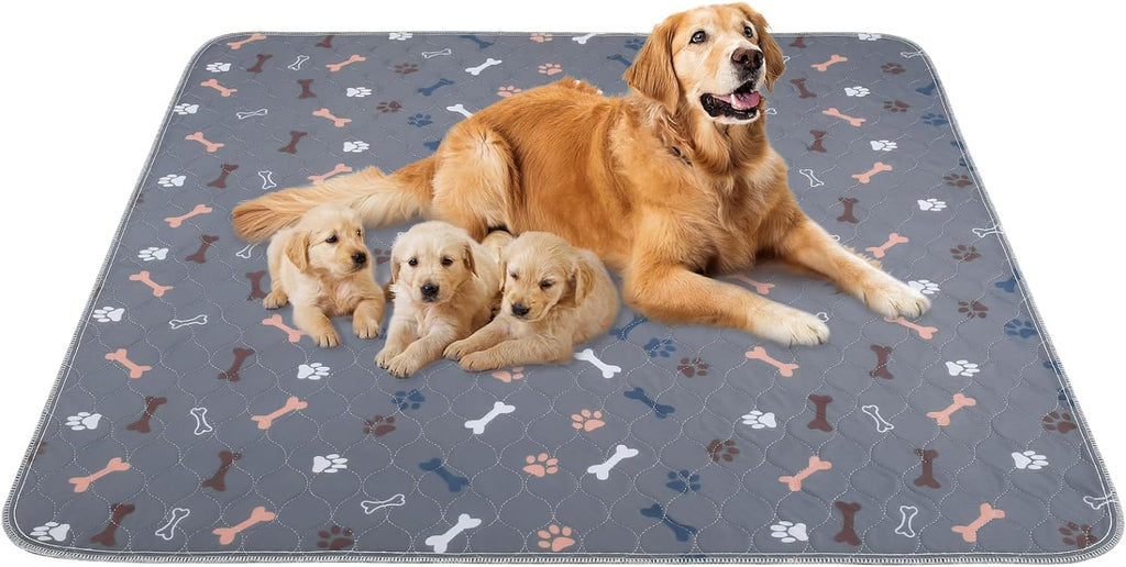 Washable Pee Pads for Dogs, 2Pack Reusable Puppy Pads, Fast Absorbent Dog Pee Pads for Crate Pet Training Pads, Waterproof Whelping Pads for Dogs Bed Mat Crate Indoor (Grey, 18x24) - Image 9