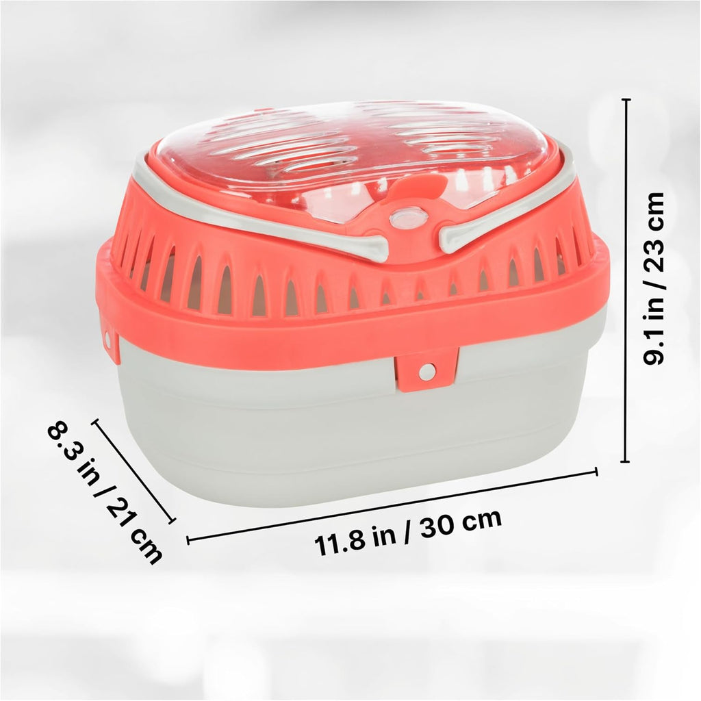 Trixie small animal travel box top loading lid open
