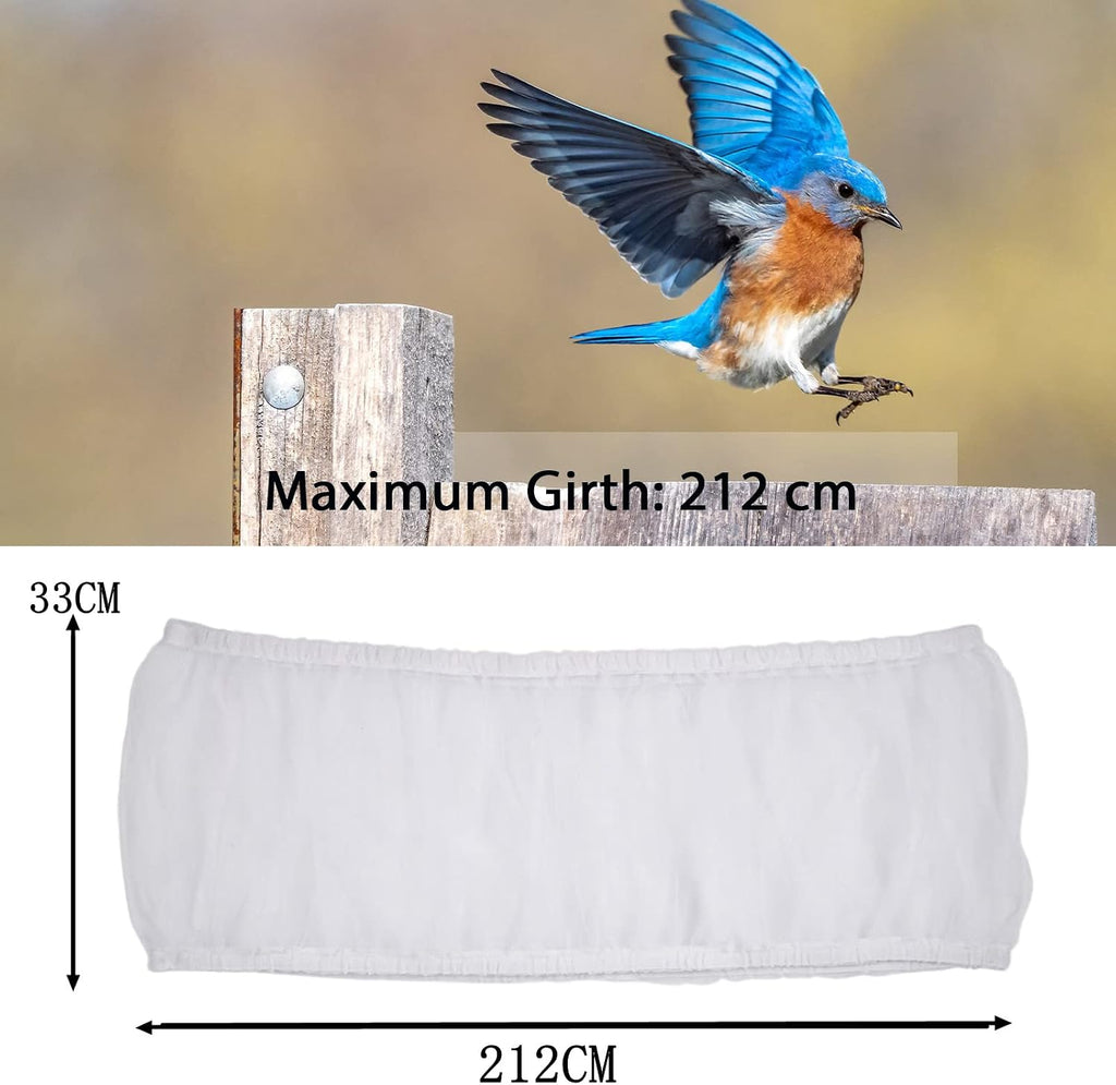 Hakeeta adjustable drawstring bird cage net cover close up