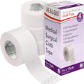 Healqu silk like medical tape four roll pack front view packaging