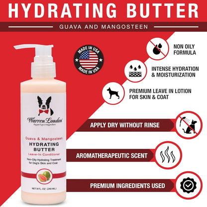 Warren London hydrating leave in conditioner bottle