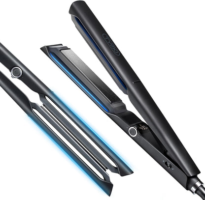 Tymo 2.0 flat iron hair straightener front view for styling