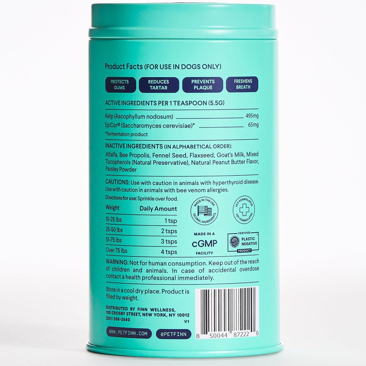 Finn Dental Powder for Dogs | Targets Plaque, Tartar & Bad Breath - Image 9